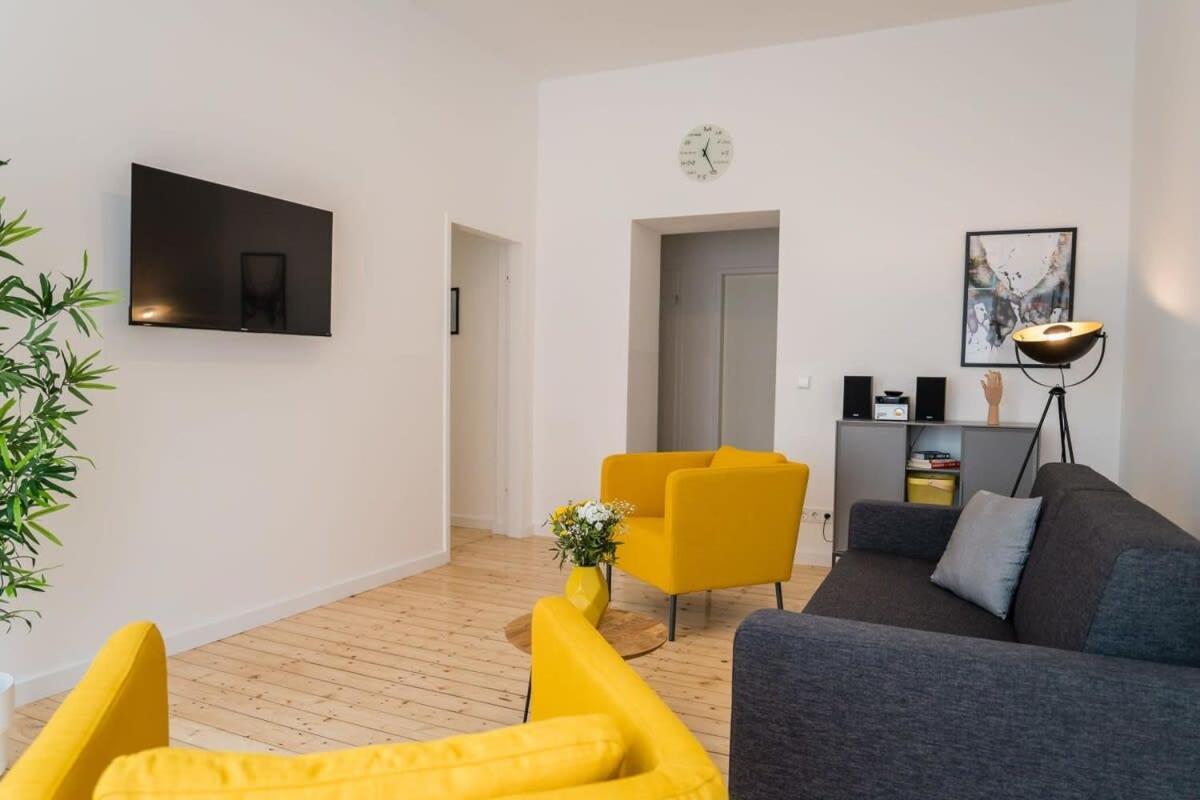 Spacious 3Br Plus Ac Self Check-In Street Parking Berlijn Buitenkant foto